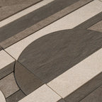 Pictoria Eclipse Earth Waterjet Mosaic Tile | Tile Club