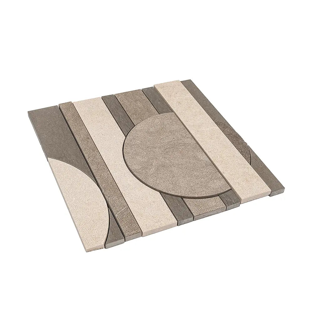 Pictoria Eclipse Earth Waterjet Mosaic Tile | Tile Club