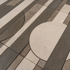 Pictoria Eclipse Earth Waterjet Mosaic Tile | Tile Club