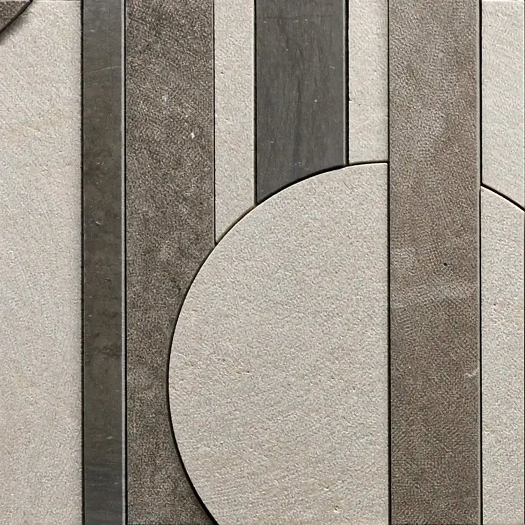 Pictoria Eclipse Earth Waterjet Mosaic Tile | Tile Club