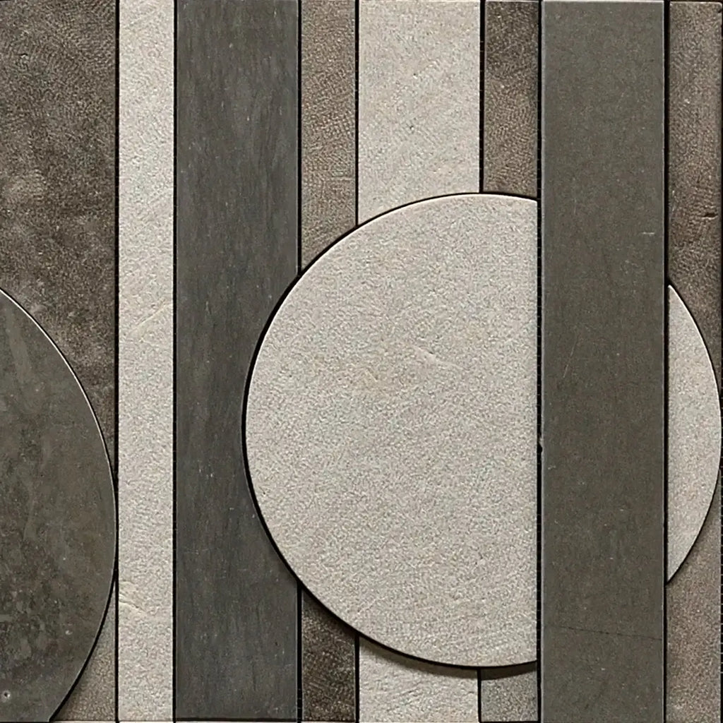 Pictoria Eclipse Earth Waterjet Mosaic Tile | Tile Club