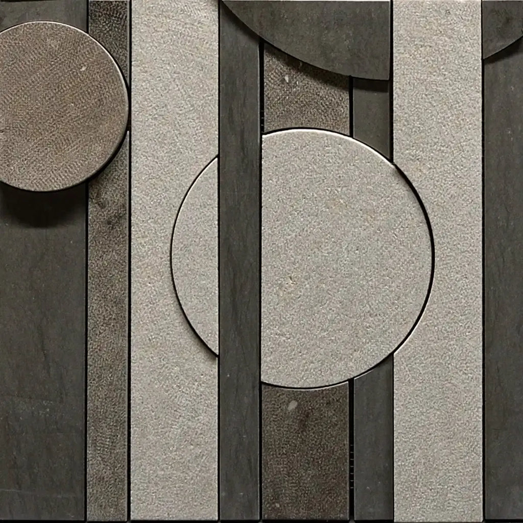Pictoria Eclipse Earth Waterjet Mosaic Tile | Tile Club