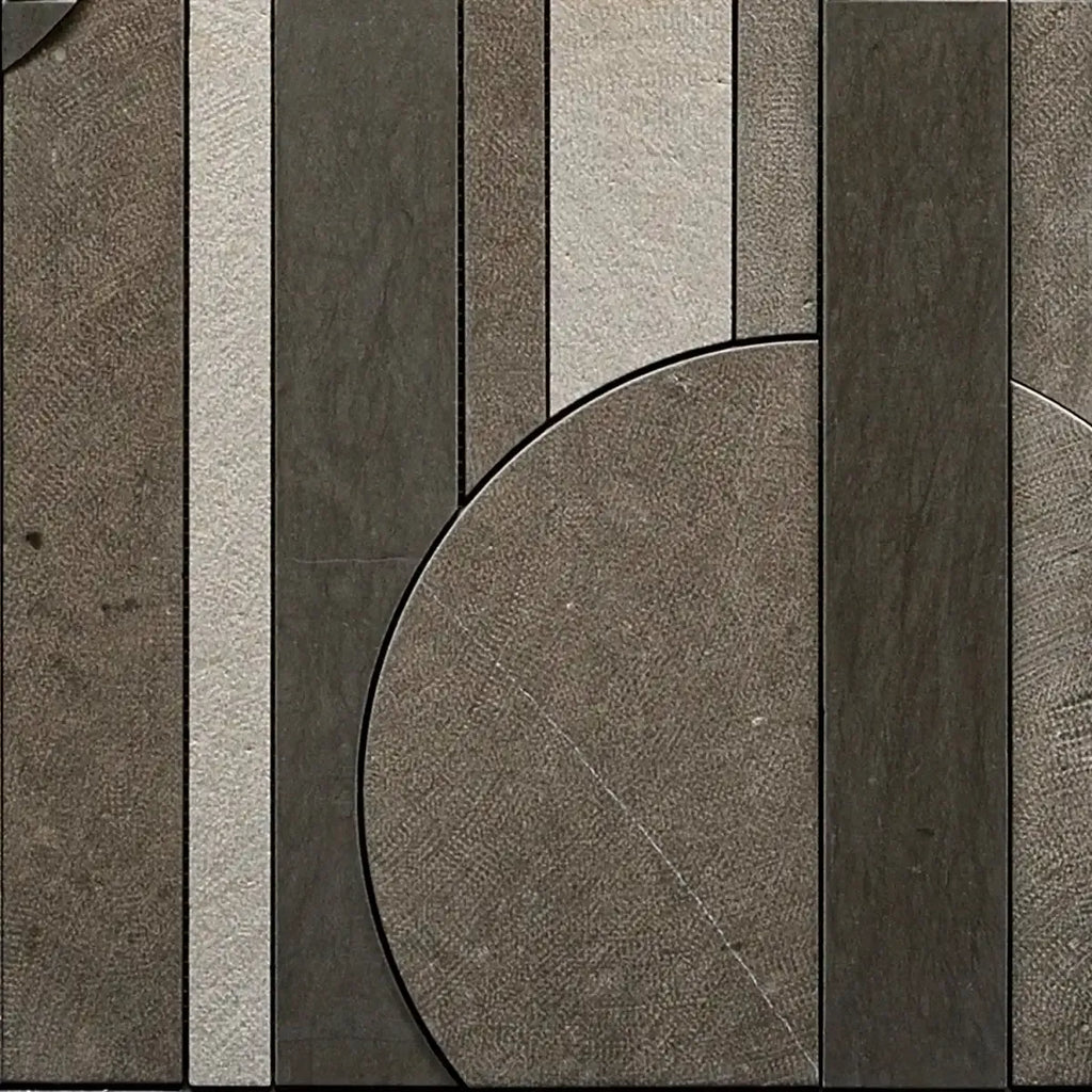 Pictoria Eclipse Earth Waterjet Mosaic Tile | Tile Club