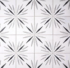 White Sparkle Waterjet Marble Mosaic Tile for Kitchen Backsplash