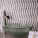 Waves Bardiglio & Carrara Marble Mosaic Tile Bathroom Vanity Backsplash Wall