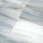 White Opal Rectangle Glass Mosaic | Tile Club
