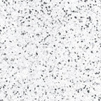 White and Black Terrazzo Square Porcelain Tile | Tile Club