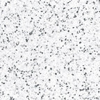 White and Black Terrazzo Square Porcelain Tile | Tile Club