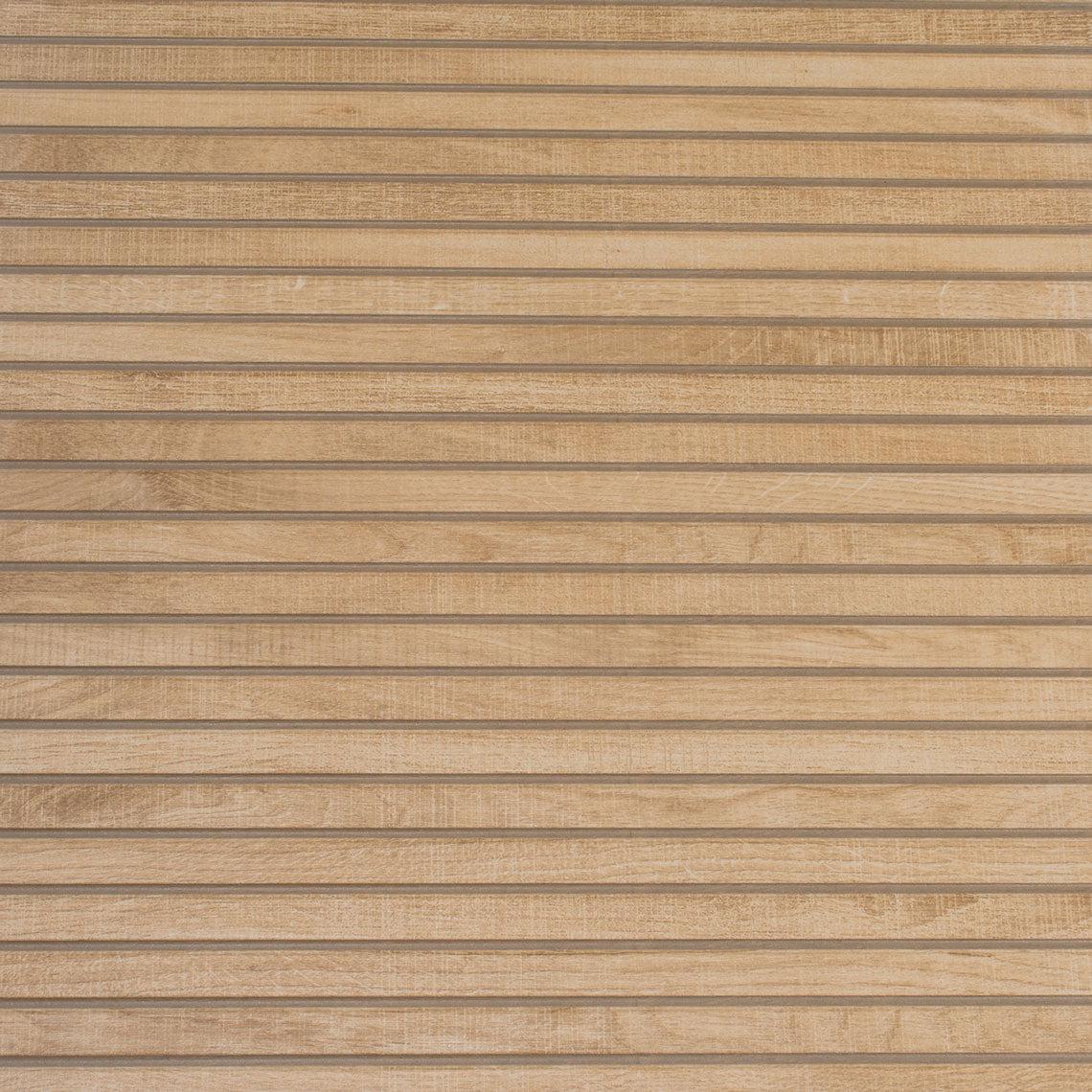 Japandi Natural Slat Wall Tile