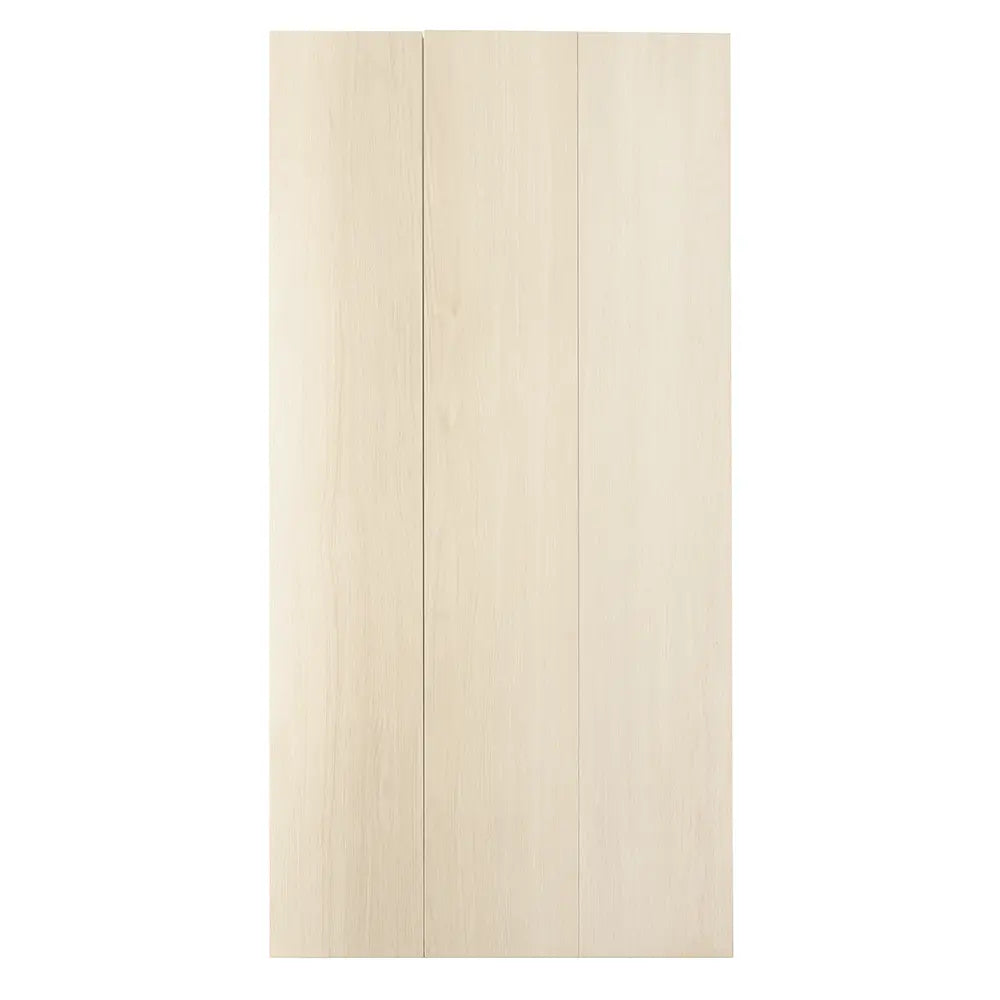 Japandi White 10x60 Wood-Look Tile Flooring | Tile Club