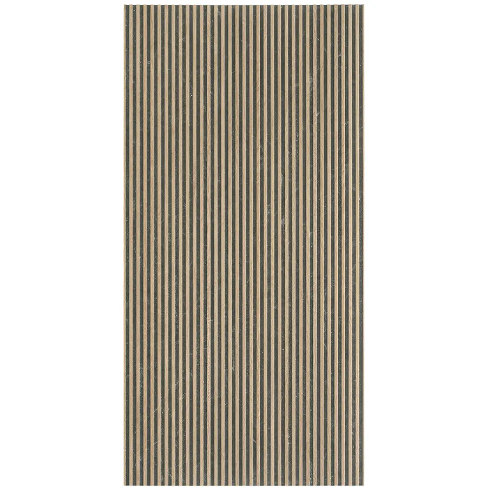 Japandi Contrast Black Slat Wall Tile | Tile Club