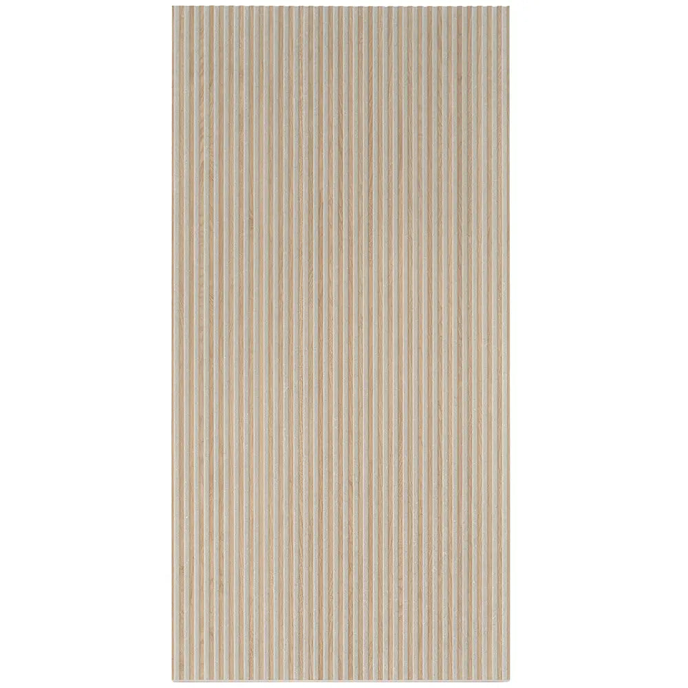 Japandi Contrast Gray Slat Wall Tile | Tile Club