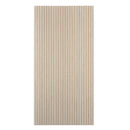 Japandi Contrast White Slat Wall Tile