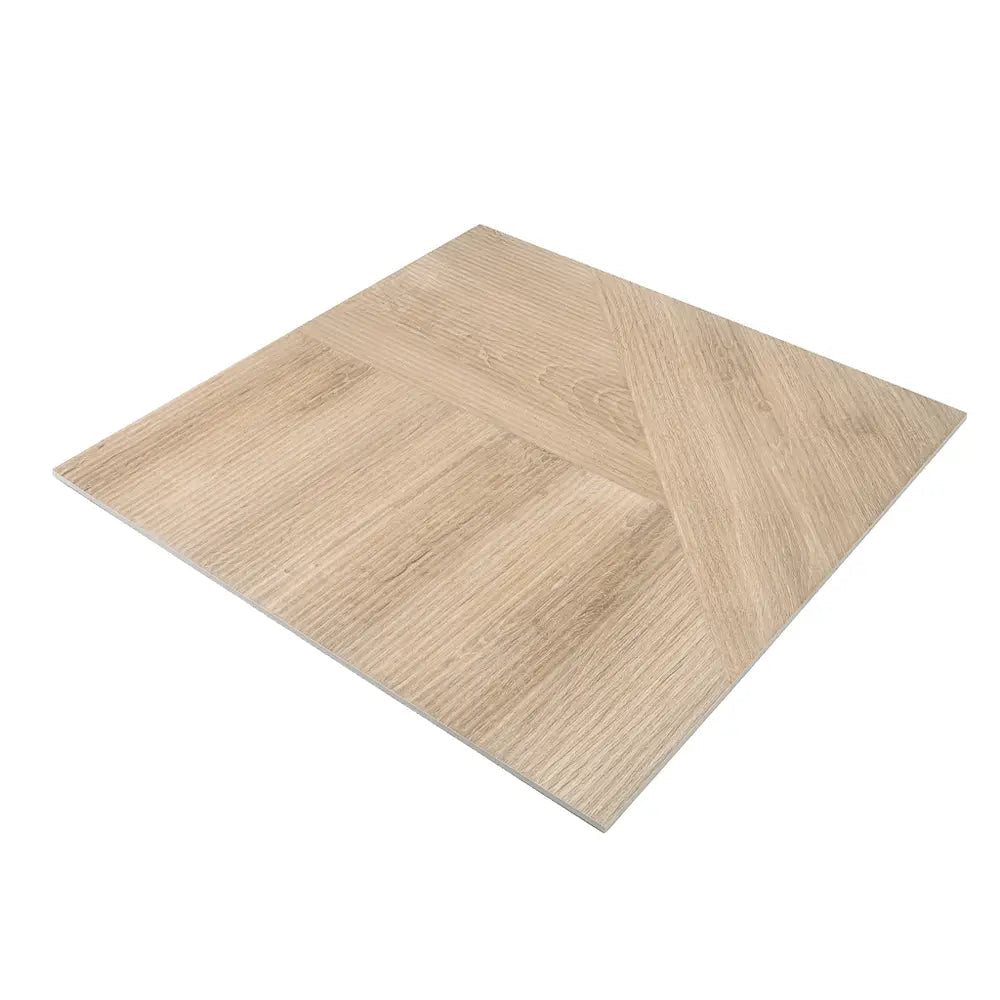 Japandi Geometric Wood Accent Wall Tile | Tile Club