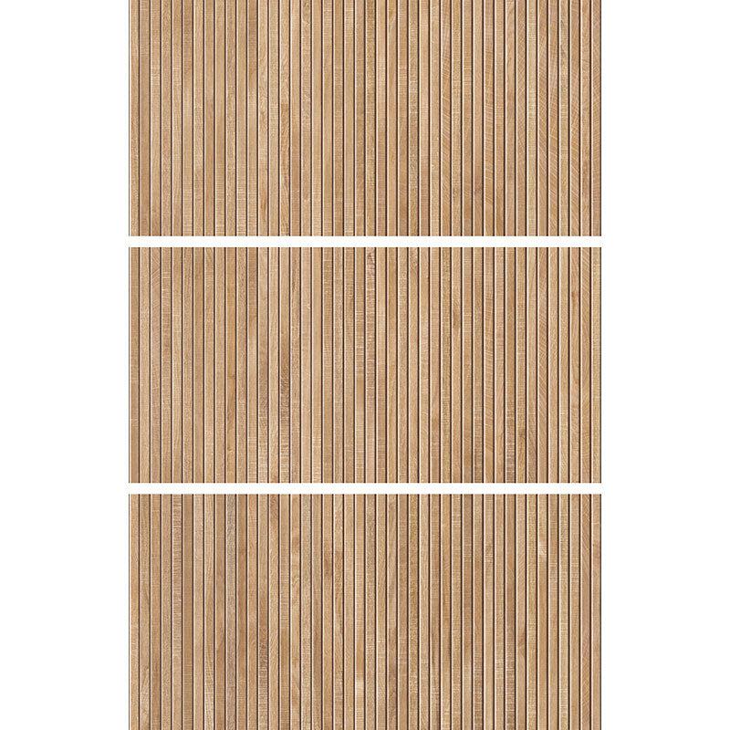 Japandi Natural Slat Wall Tile | Textured Porcelain Tile