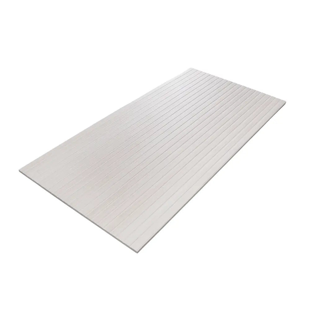 Japandi White Slat Wall Tile | Tile Club