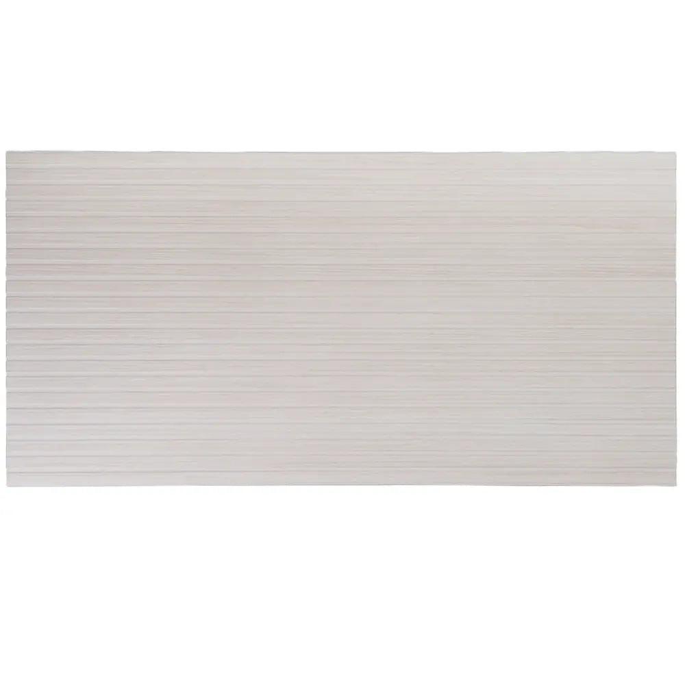 Japandi White Slat Wall Tile | Tile Club