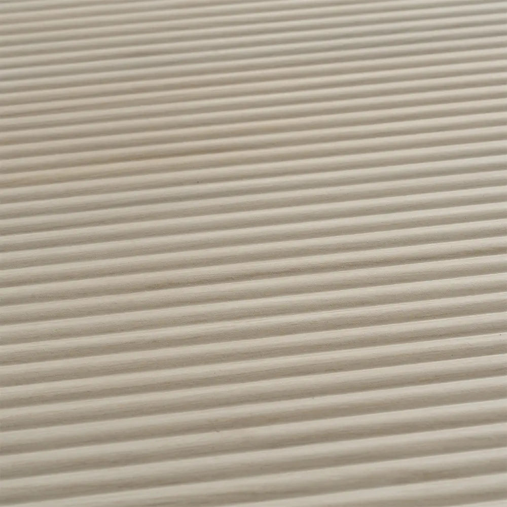 Japandi Skinny Slat White Wood-Look Tile | Tile Club