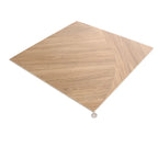 Japandi Honey Geometric Parquet Wood-Look Tile Flooring | Tile Club