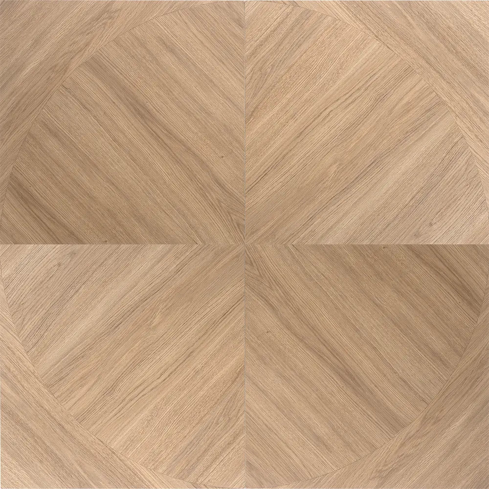 Japandi Honey Geometric Parquet Wood-Look Tile Flooring | Tile Club