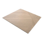 Japandi Natural Geometric Parquet Wood-Look Tile Flooring | Tile Club
