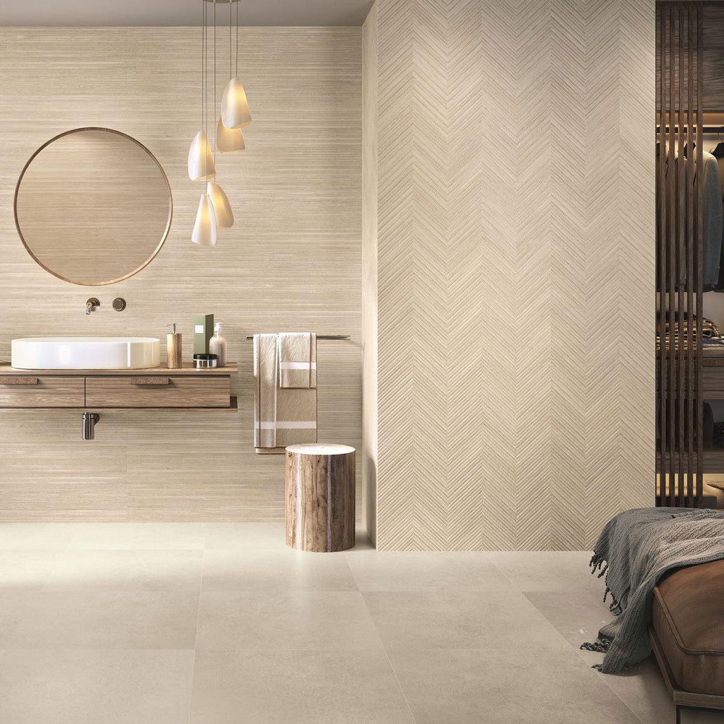 Japandi Ziggi Maple Wall Tile | Tile Club