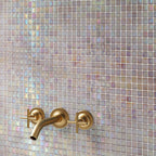 Abalone Pearl Squares Glass Pool Tile | Tile Club