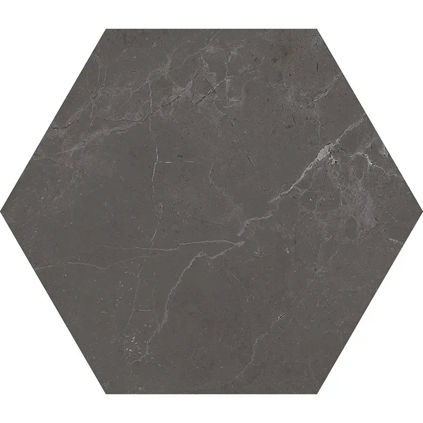Acadia Black Hexagon Tile | Tile Club