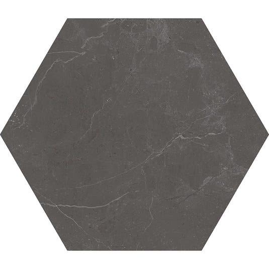 Acadia Black Hexagon Tile | Tile Club