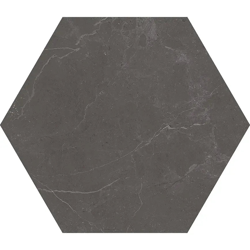 Acadia Black Hexagon Tile | Tile Club