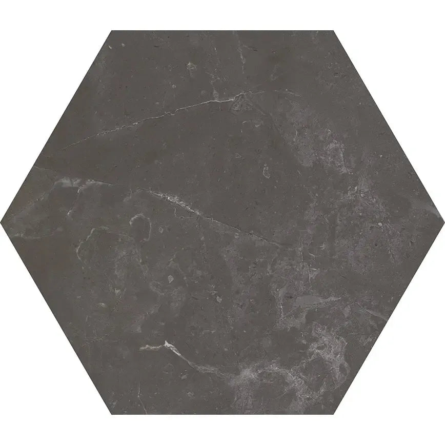 Acadia Black Hexagon Tile | Tile Club