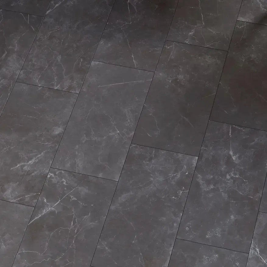 Acadia Black Porcelain Tile 12x24 | Tile Club