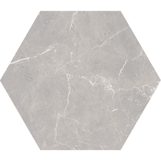 Acadia Gray Hexagon Tile | Tile Club