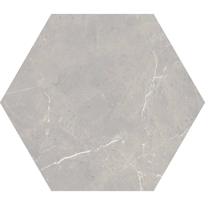 Acadia Gray Hexagon Tile | Tile Club