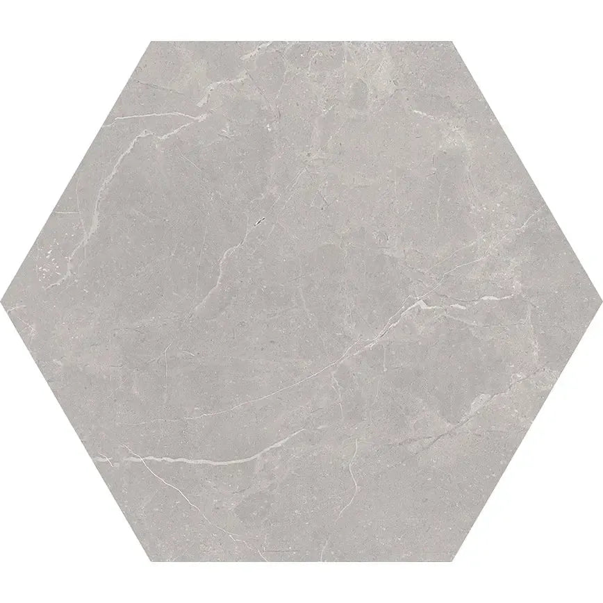 Acadia Gray Hexagon Tile | Tile Club