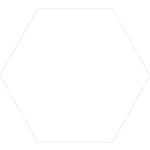 Acadia White Hexagon Tile | Tile Club