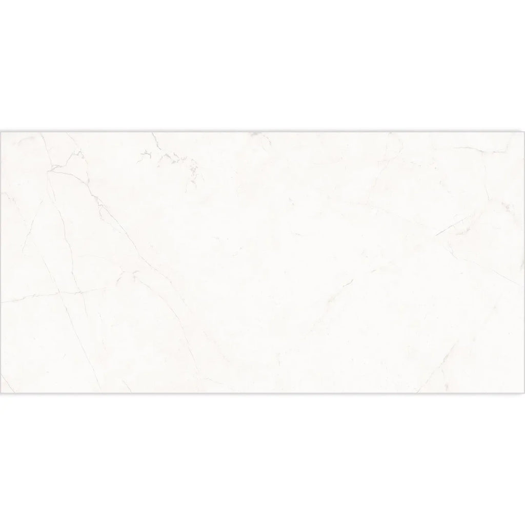 Acadia White Porcelain Tile 12x24 | Tile Club