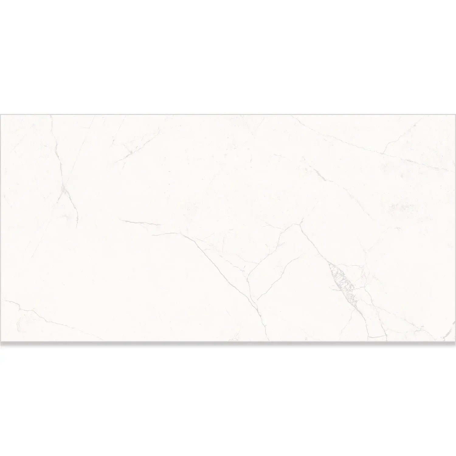 Acadia White Porcelain Tile 12x24 Sample | Tile Club