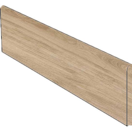 Acorn Pecan Porcelain Bullnose Tile Trim 3x18 | Tile Club