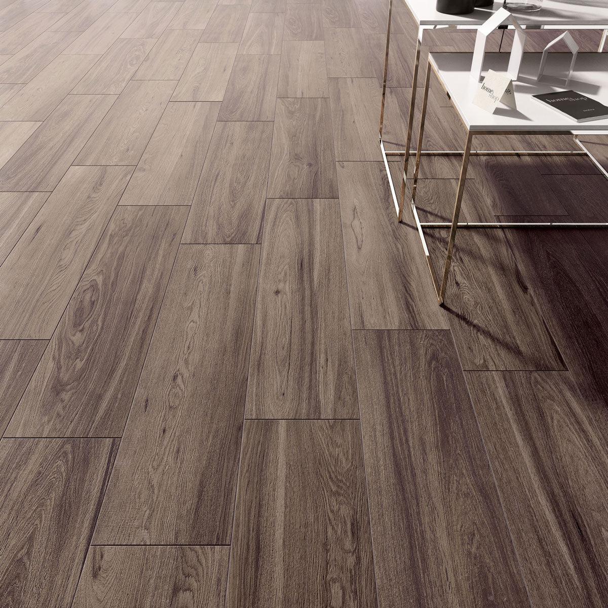 Acorn Walnut Hardwood Floor Tiles