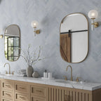Alata Blue Porcelain Subway Tile 2x16 | Tile Club