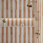 Alata White Porcelain Subway Tile 2x16 | Tile Club