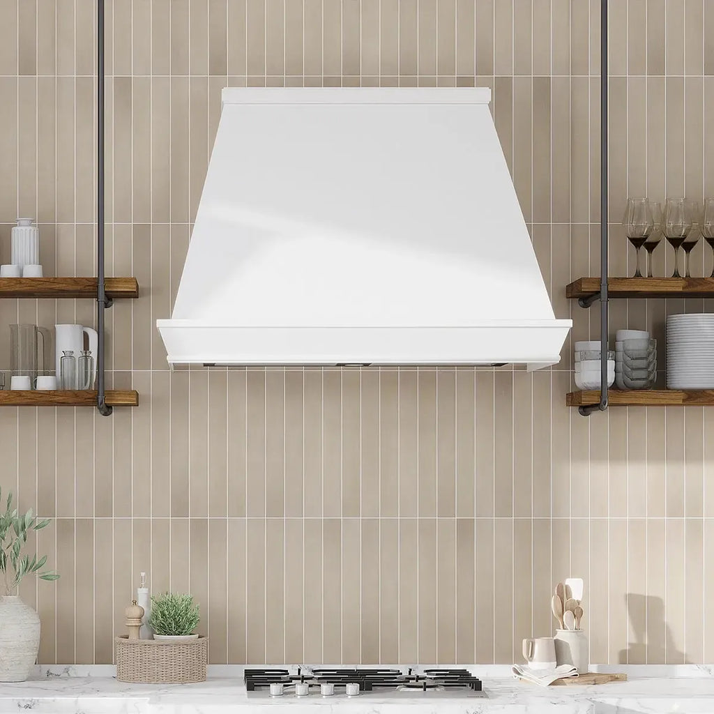 Alata Horizon Porcelain Subway Tile 2x16 Neutral Kitchen Backsplash