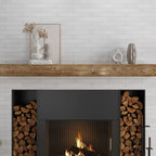 Alata White Porcelain Subway Tile 2x16 | Tile Club