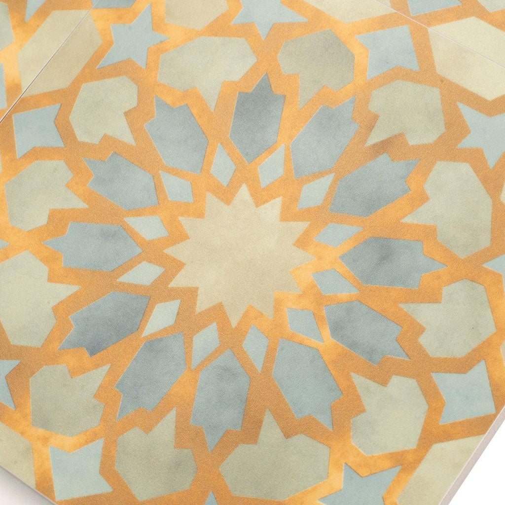 Amira Green Patterned Porcelain Tile | Tile Club