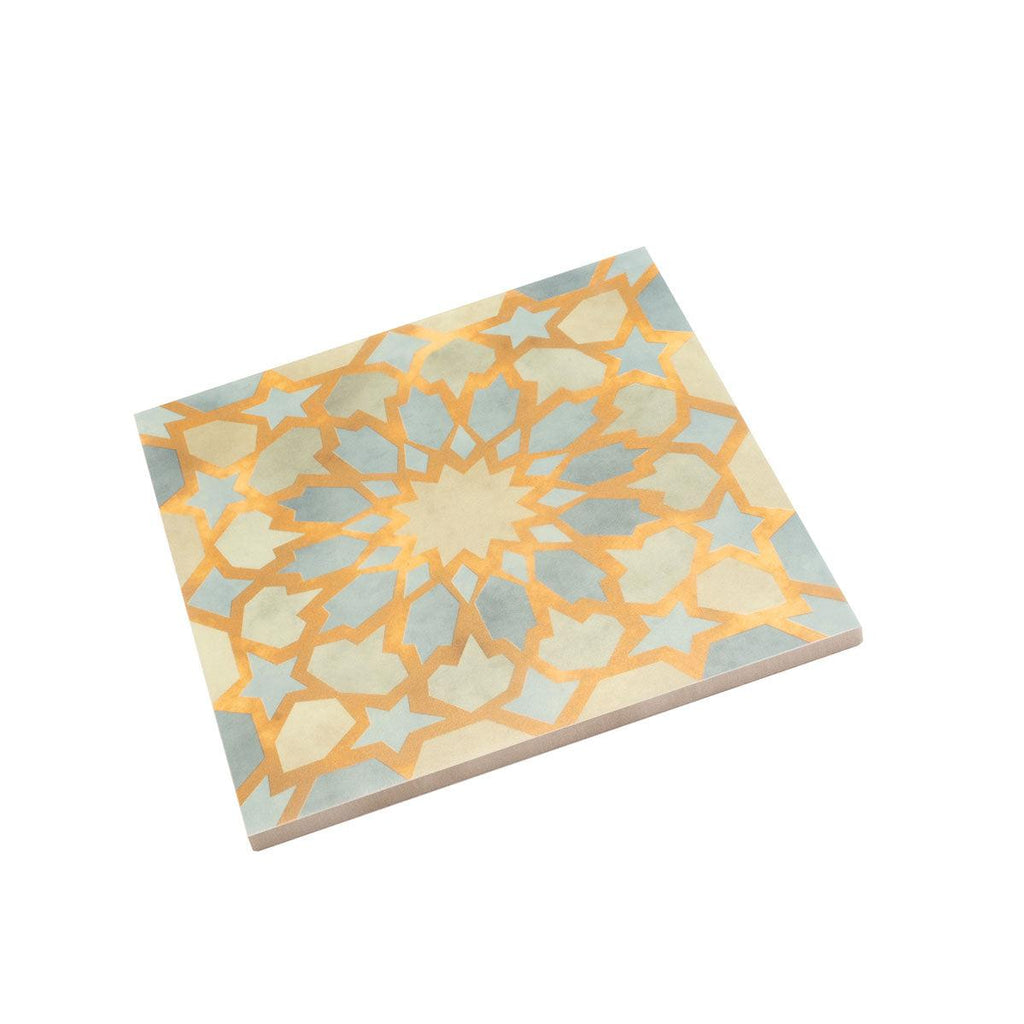 Amira Green Patterned Porcelain Tile | Tile Club