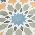 Amira Multicolor Patterned Porcelain Tile | Tile Club