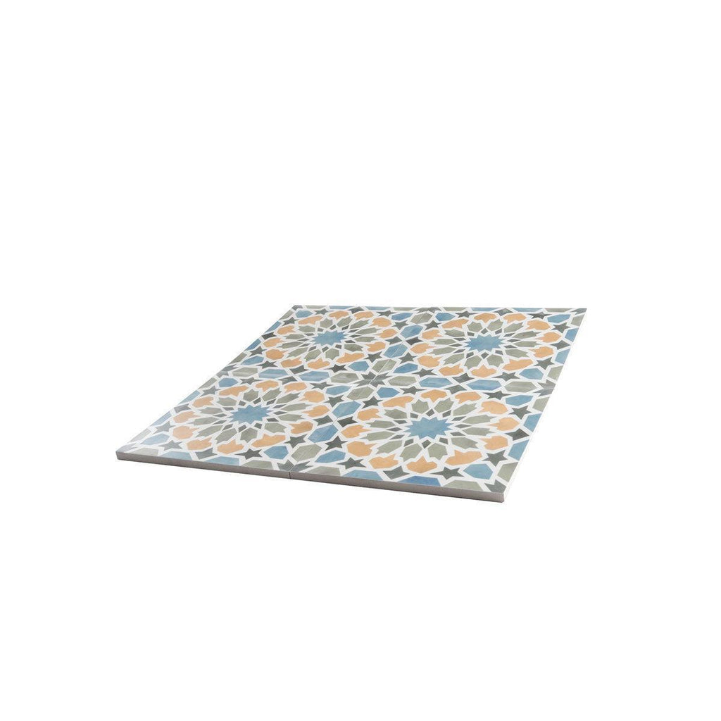 Amira Multicolor Patterned Porcelain Tile | Tile Club