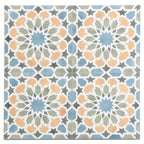 Amira Multicolor Patterned Porcelain Tile | Tile Club