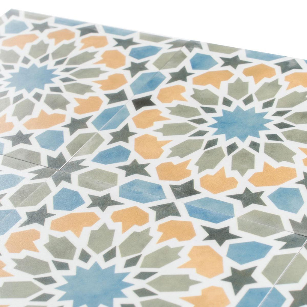 Amira Multicolor Patterned Porcelain Tile | Moroccan Floor and Wall ...